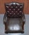 George II Gainsborough Carver Chesterfield Leather Armchair with Claw and Ball Feet For Sale - Image 6 of 18