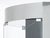 Chrome Modern Illuminated Chrome & Glass Cabinet For Sale - Image 8 of 9