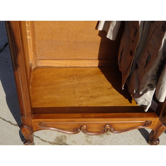 Louis XV Style Cherrywood Bonnetière, 1980s For Sale - Image 13 of 18