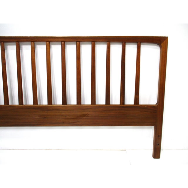 DUX Folke Ohlsson Teak Queen Headboard by Dux Denmark For Sale - Image 4 of 10