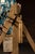 Vintage Oversized Wooden Figural Octant With Painted Degree Scale For Sale - Image 4 of 7