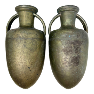 Antique Pair of Silver-Plated Amphorae Attributed to WMF