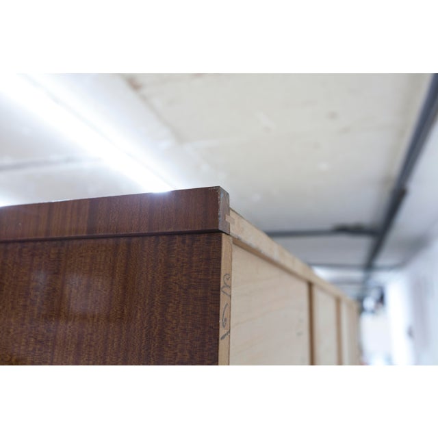 1960s Scandinavian Wardrobe in Light Varnished Wood, 1960s For Sale - Image 5 of 18