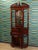 Antique Art Nouveau Mahogany Wardrobe with Beveled Mirror, Chest of Drawers, and Umbrella Stand, 1920s For Sale - Image 11 of 18