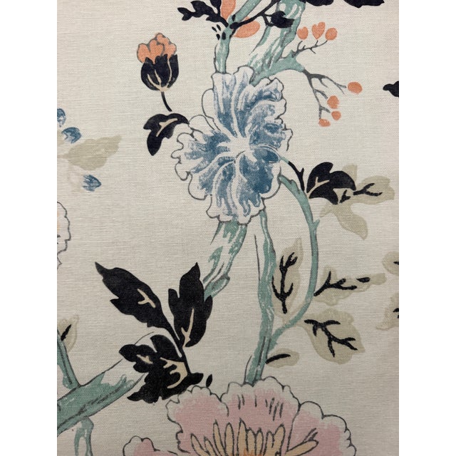 Lee Jofa Inisfree Sunset Linen Fabric 4 7/8 Yards For Sale - Image 9 of 9