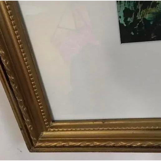Realism 1972 Forestscape Watercolor Signed "Berg" For Sale - Image 3 of 5