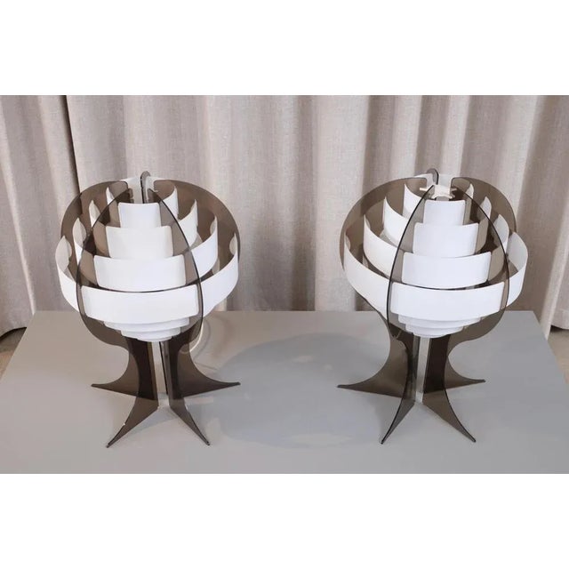 Table Lamps by Flemming Brylle & Preben Jacobsen, 1970s, Set of 2 For Sale - Image 6 of 10