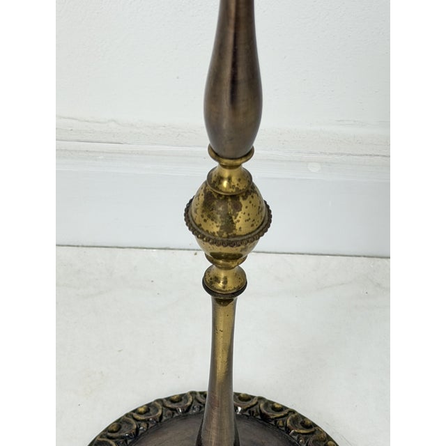 Mid-Century Modern Mid-Century Modern Floor Ashtray in Brass, 1950s For Sale - Image 3 of 12