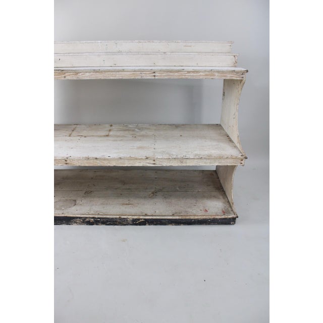 Early 20th Century Primitive General Store 3-Tier Display Shelf For Sale - Image 11 of 12