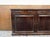 Wood English Office Sideboard in Teak For Sale - Image 7 of 16