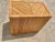 Wood Vintage Gabriella Crespi Style Pencil Reed Bamboo Three Drawer Chest of Drawers For Sale - Image 7 of 12