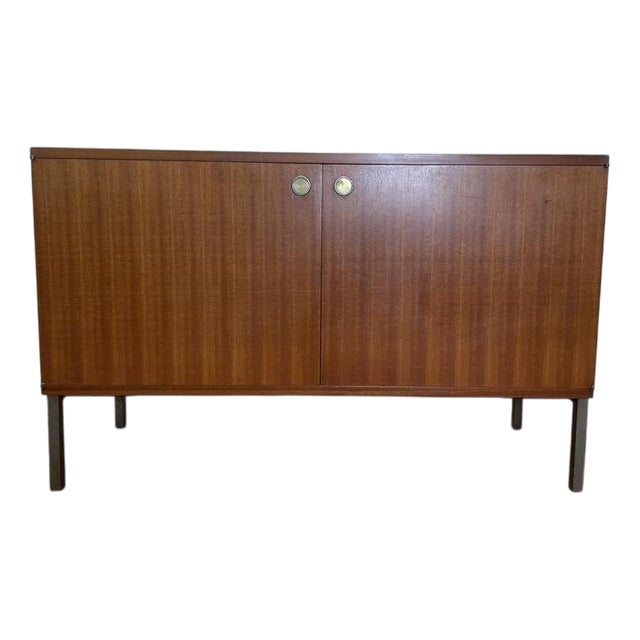Buffet in Mahogany by Louis Paolizzi, 1960s For Sale