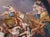 Large Hand-Painted Wall Charger Plate Depicting Roman Battle with Semi Nude Sabine Woman, 1866 For Sale - Image 14 of 18