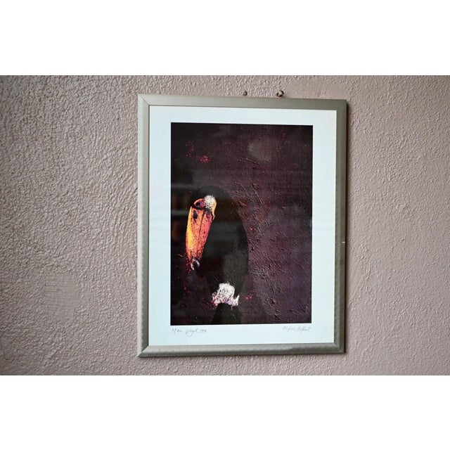 Alfred Hofkunst, My Bird, 1990s, Lithograph For Sale - Image 6 of 6