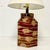 Mid-Century Boho Chic Brutalist Folk Art Pottery Table Lamp For Sale - Image 9 of 9