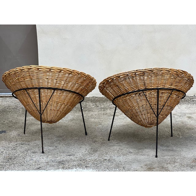 1950s C8 Lounge Chairs by Terence Koran for Koran Furniture, 1954, Set of 2 For Sale - Image 5 of 12