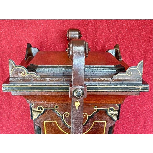 Renaissance ANTIQUE VICTORIAN RENAISSANCE REVIVAL AESTHETIC Style Ornate Walnut Pedestal For Sale - Image 3 of 18