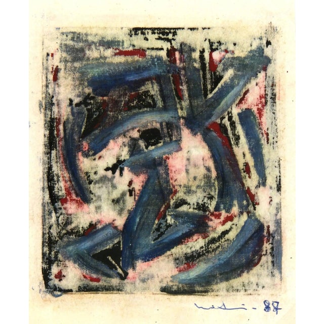 Abstract Monotype For Sale
