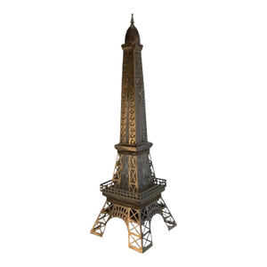 Vintage Musical Eiffel Tower Liquor Decanter
