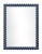 Contemporary Fleur Home Carnival Chaos Rectangle Mirror in Distance, 30x40 For Sale - Image 3 of 3