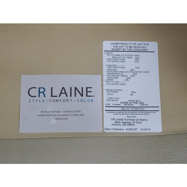 Pair Cr Laine Modern Design Swivel Lounge Chairs For Sale - Image 18 of 18