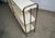 1950’s Mid-Century Modern Brass & Metal Double Shelf For Sale - Image 12 of 12