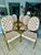 Set 6 Brass Dining Armchairs by Mastercraft For Sale - Image 17 of 17