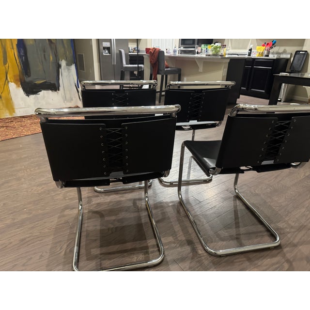 4 B33 Chairs in excellent condition-look like new - Knoll Manufacture Tag September 1999