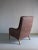Animal Skin Brown Leather Lounge Chair, Netherlands, 1980s For Sale - Image 7 of 11