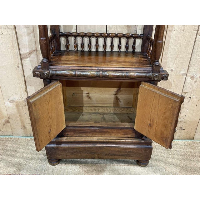 Antique Fir Bookcase, 1890s For Sale - Image 13 of 15