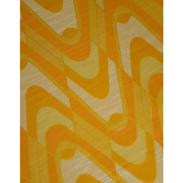 Mid-Century Modern German Fabric Bale for Curtains, 1970s For Sale - Image 6 of 6
