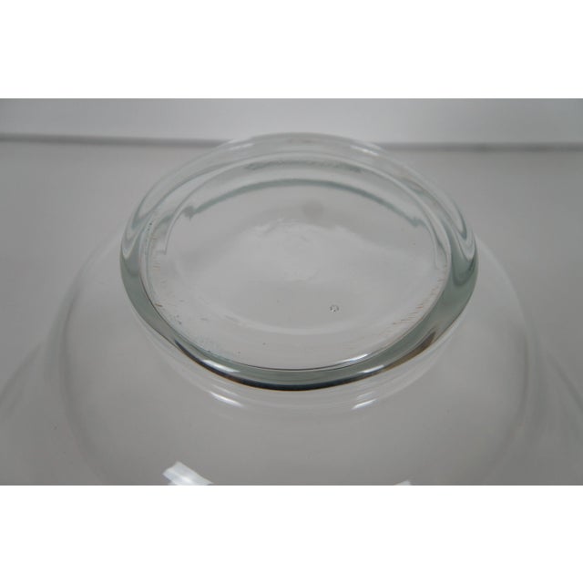 Vintage Great City Traders Wrought Iron Figural Iron & Portugal Glass Centerpiece Bowl For Sale - Image 9 of 12