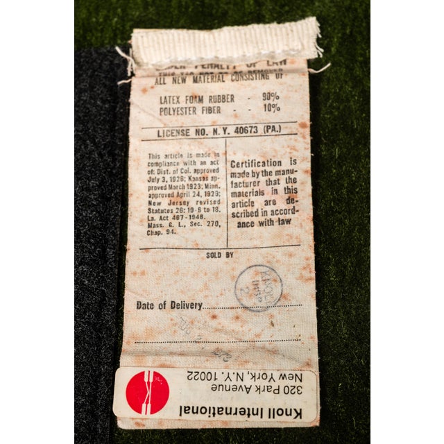 Set of 2 Mid-Century Modern Lounge Chairs by Warren Platner for Knoll in Green Kravet Couture Mohair, Usa, Circa 1973 For Sale - Image 12 of 12