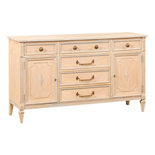 French Painted Sideboard/Buffet, Mid 20th C For Sale