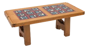 Dining Table by Guillerme et Chambron, 1950s