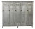 Early 20th Century French Factory Dressing Room Cabinet From Lyon France For Sale