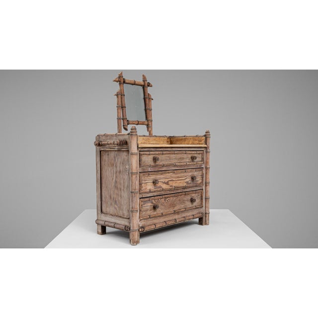 19th Century French Mini Chest Of Drawers For Sale - Image 11 of 12