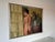 Mid-Century Modern 1960s Nat Krate (1918–2013) “The Awakening” Original Oil on Canvas Painting in Silver Wood Frame For Sale - Image 3 of 18