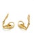 Elsa Peretti & Tiffany & Co. Late 20th Century Tiffany & Co., Elsa Peretti, 18k Yellow Gold Double Loop Earrings, A Pair For Sale - Image 4 of 5