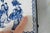 Metal Vintage Chinese Porcelain Tile on Footed Metal Base For Sale - Image 7 of 10