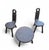 Brutalist Chairs and Side Table, Spain, 1970s, Set of 3 For Sale - Image 18 of 18
