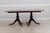 Age: Approx: 25 Years Old Details: Brass Capped Paw Feet Casters Duncan Phyfe Pedestal Base Legs Traditional Style Un-...