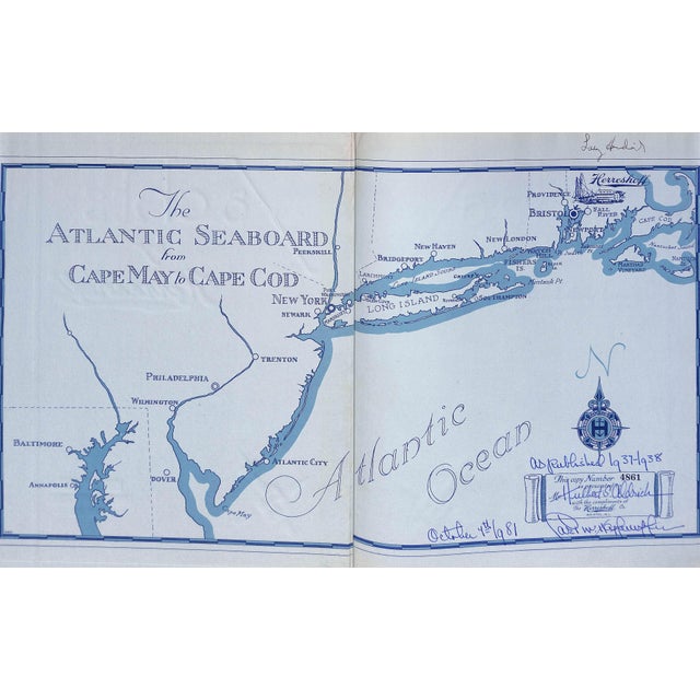 "Yachts by Herreshoff Designers and Builders of Sailing and Power Craft" 1934 For Sale In New York - Image 6 of 12