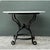 2000 - 2009 Vintage Wrought Iron Dining Table With Stone Top For Sale - Image 5 of 12