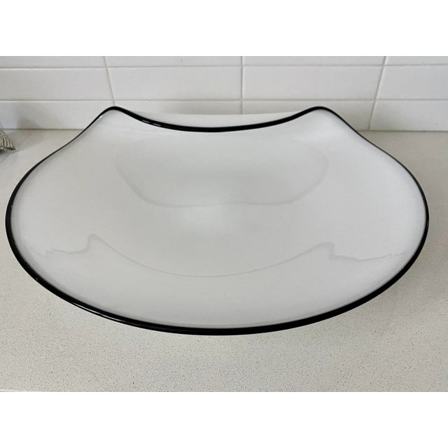 1980's Murano Glass Platter For Sale In Los Angeles - Image 6 of 6