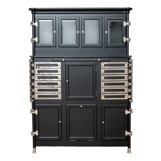 German Dental Instrument Cabinet by Arnold Biber, Pforzheim, 1920 For Sale
