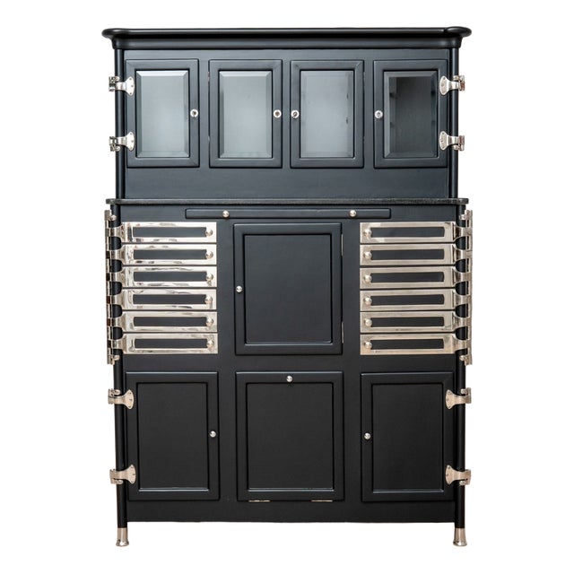 German Dental Instrument Cabinet by Arnold Biber, Pforzheim, 1920 For Sale