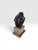 Vintage Maitland-Smith Bronze Monkey Sculpture on Stone Pedestal For Sale - Image 10 of 12