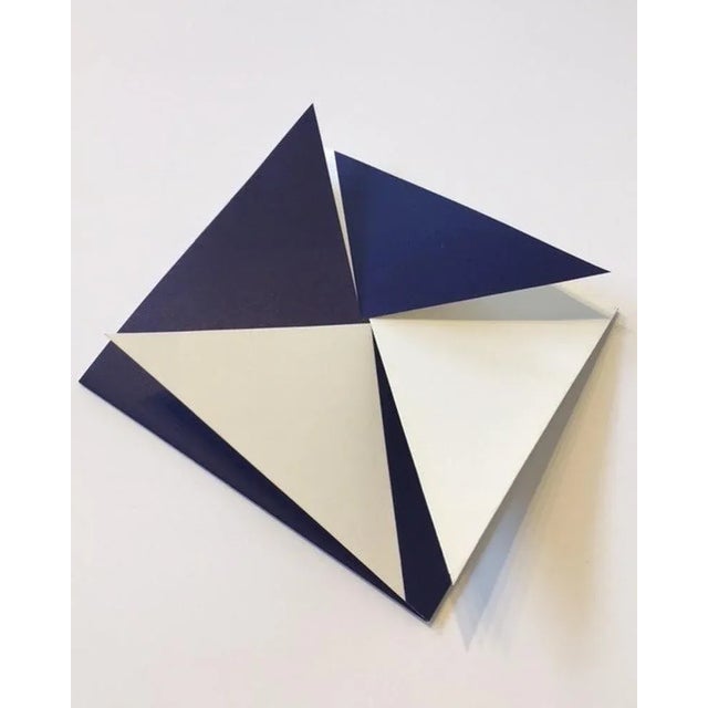 1960s Hércules Barsotti (1914-2010), 1964 Modern Abstract Acrylic on Heavy Paper Sculpture For Sale - Image 5 of 10