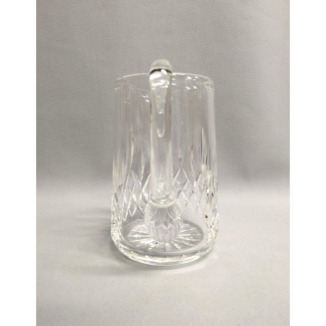 Waterford Crystal Waterford Lismore Cut Crystal Pitcher For Sale - Image 4 of 11